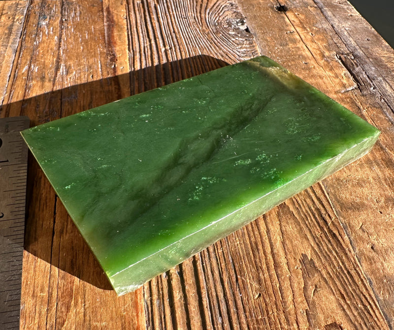 A+ Canadian Jade Slab, 265g