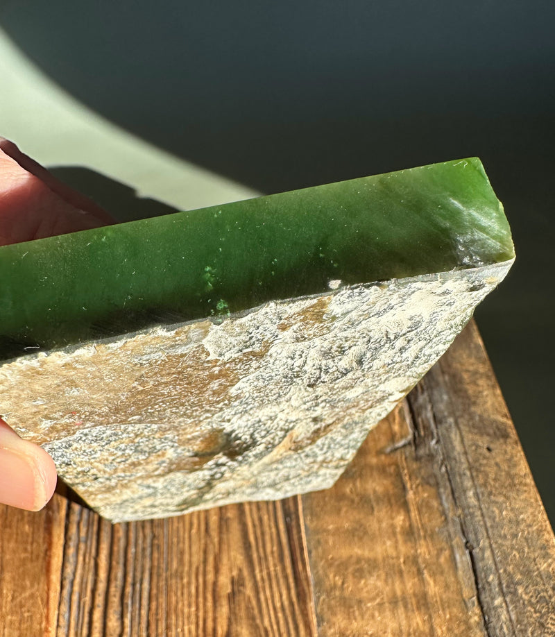 A+ Canadian Jade Slab, 265g