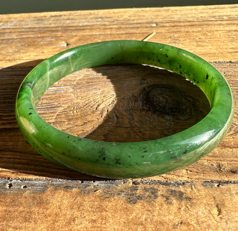 Canadian Jade Bangle 62 x 11mm