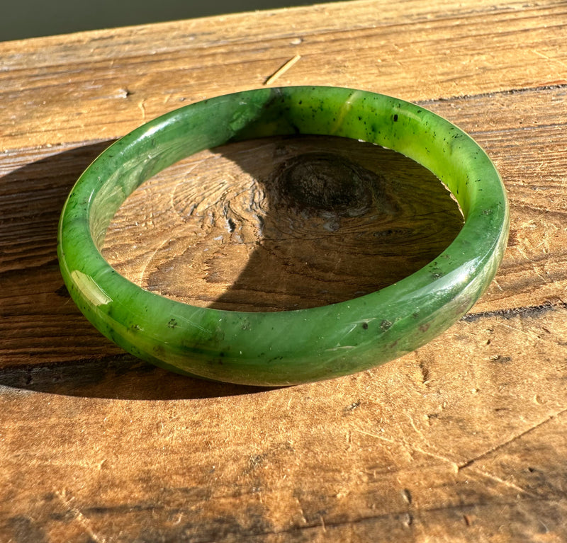 Canadian Jade Bangle 62 x 11mm