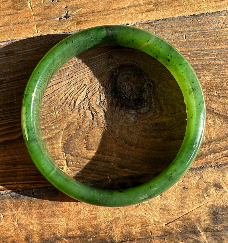 Canadian Jade Bangle 62 x 11mm