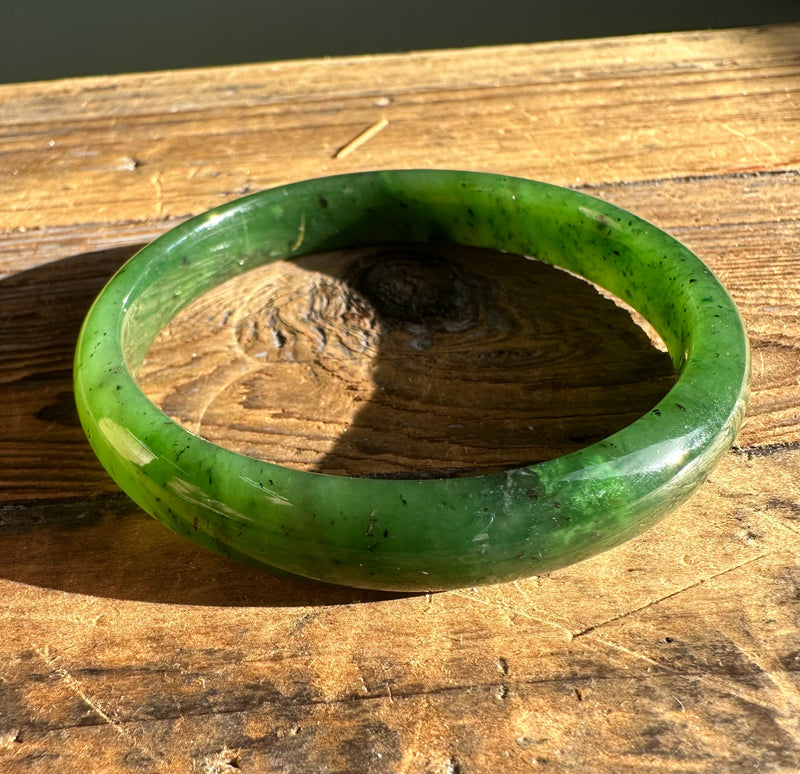 Canadian Jade Bangle 62 x 11mm