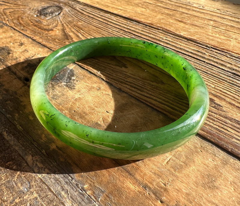 Canadian Jade Bangle 62 x 11mm