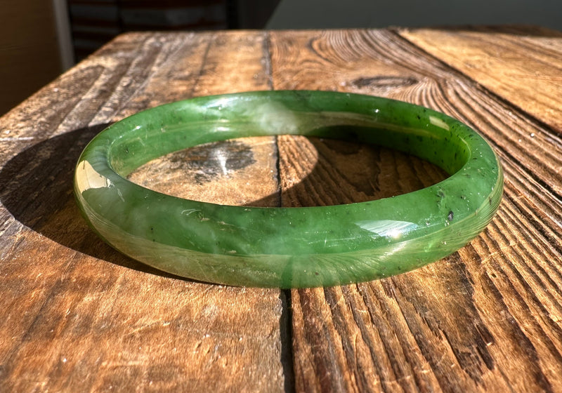 Canadian Jade Bangle 62 x 11mm