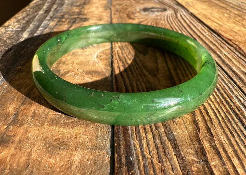 Canadian Jade Bangle 62 x 11mm