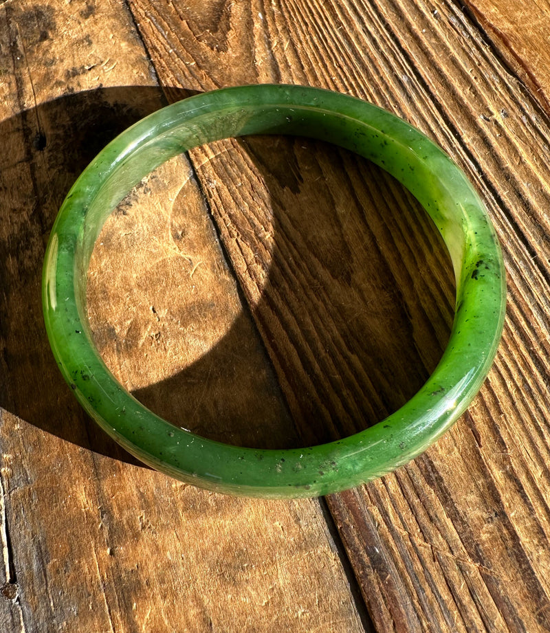 Canadian Jade Bangle 62 x 11mm