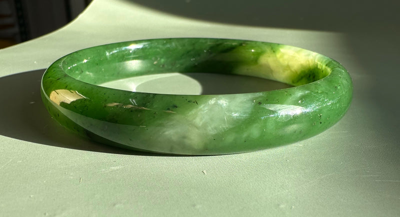 Canadian Jade Bangle 62 x 11mm