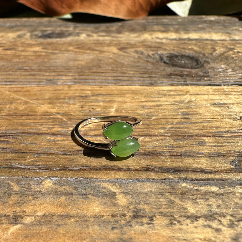AA Jade Ring, Set in Sterling Silver 127