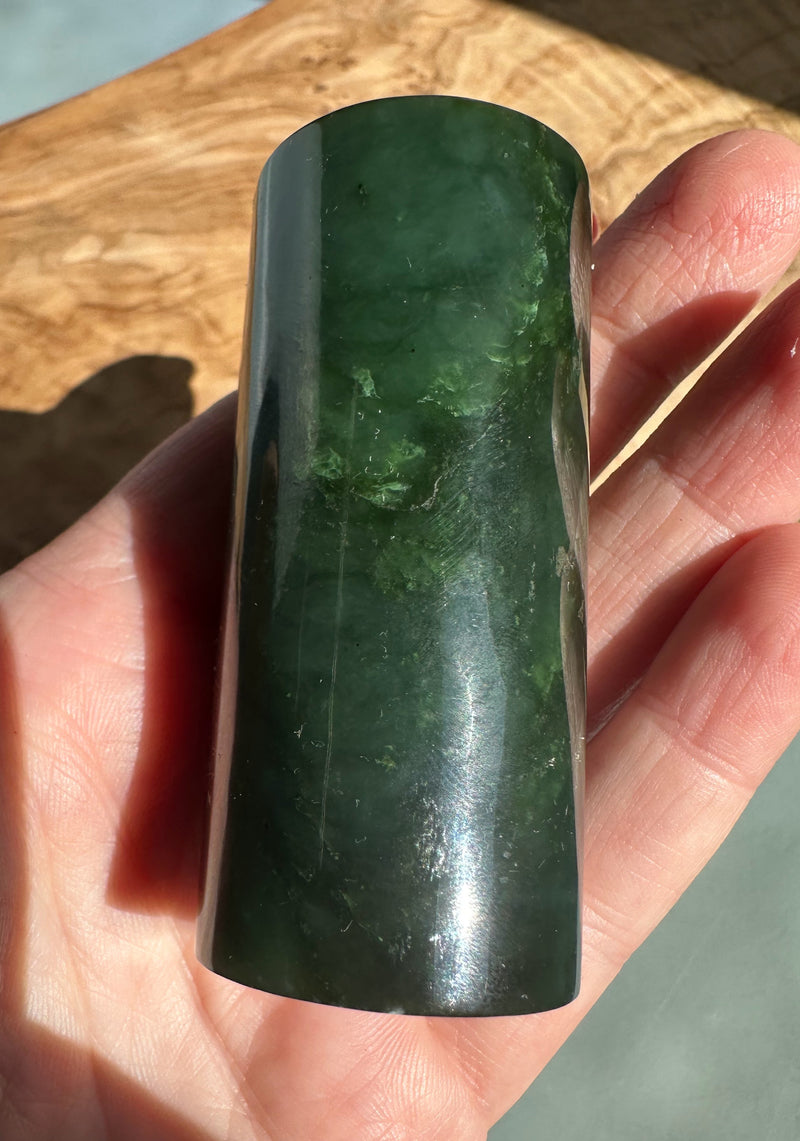Polished Jade Specimen, 140grams