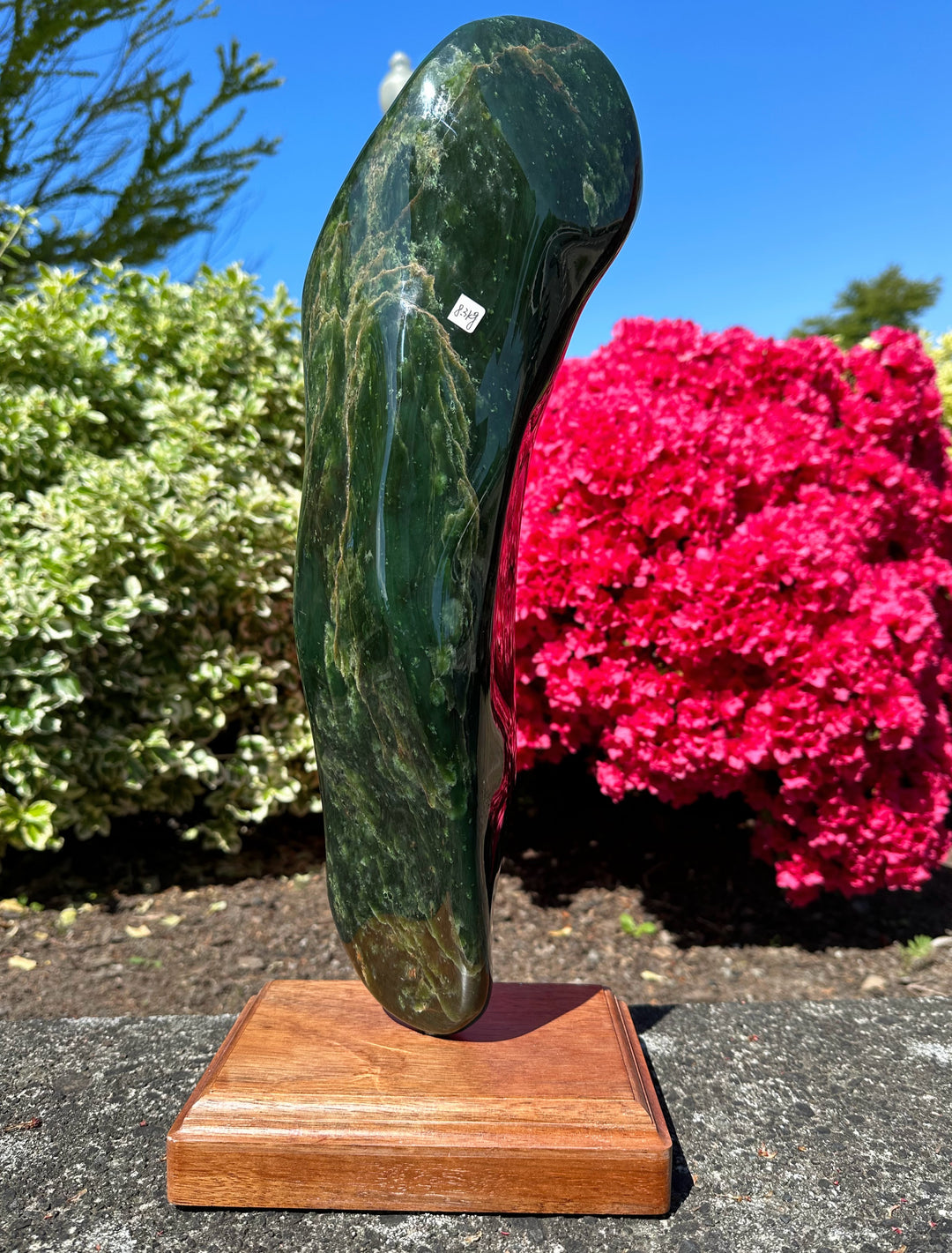 18lbs 6oz Polished Canadian Jade Specimen – Jade Mine