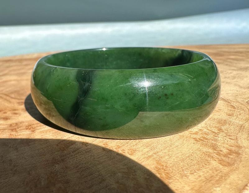 Canadian Jade Bangle - 54 x 24mm
