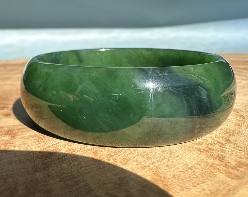 Canadian Jade Bangle - 54 x 24mm