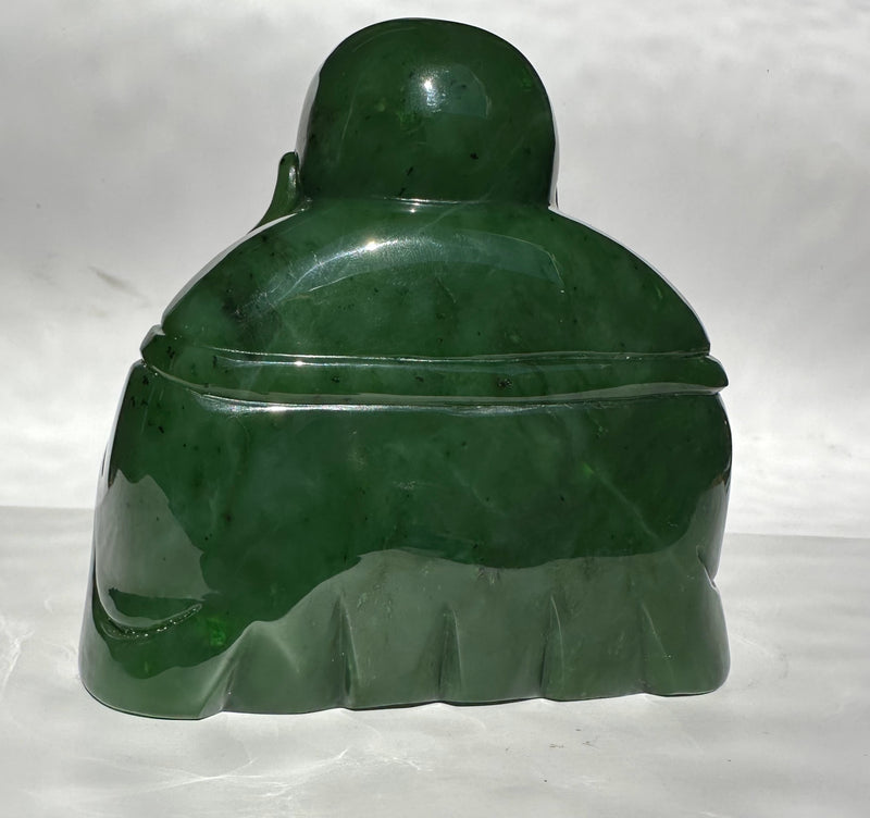 A Grade Happy Jade Buddha, 5"*