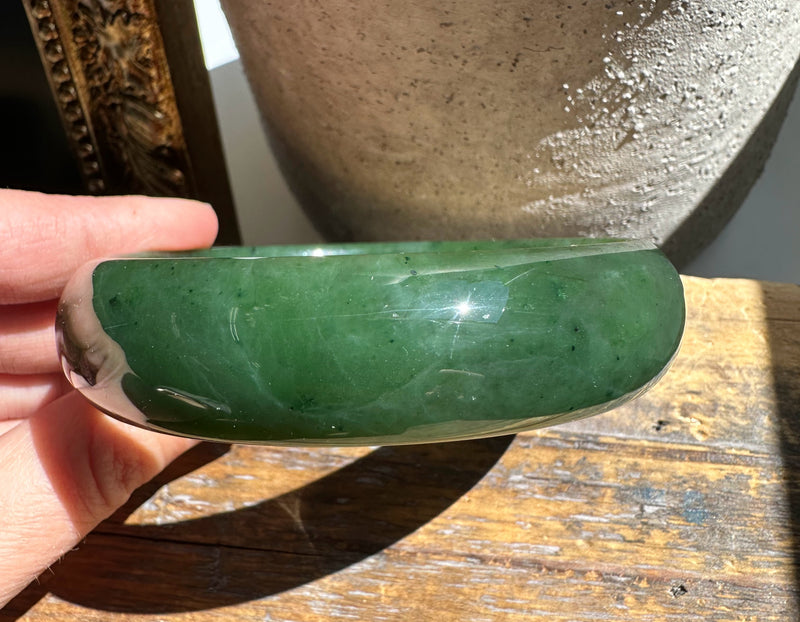 Canadian Jade Bangle 65 x 17.5mm