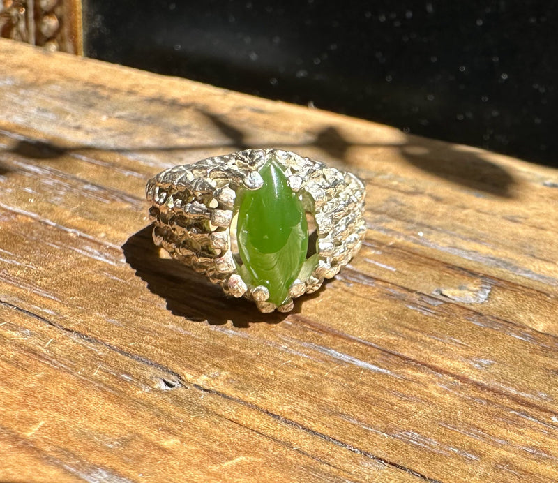 Vintage Jade Ring - 