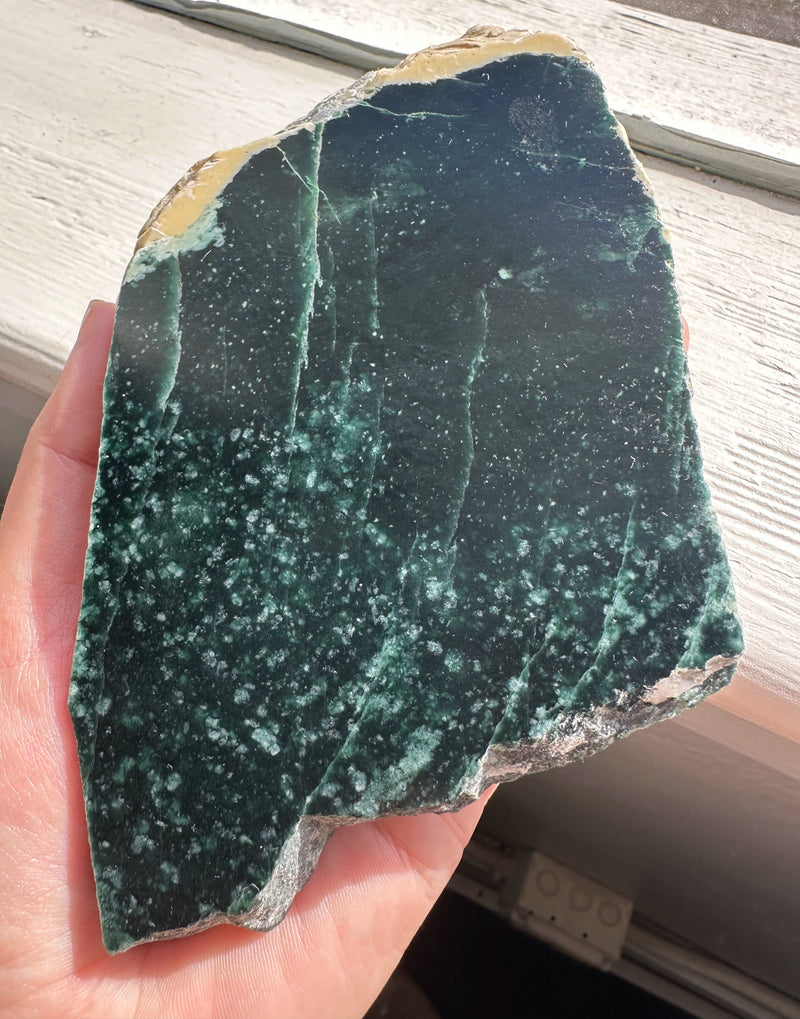 Guatemalan Jadeite Slab, 305grams