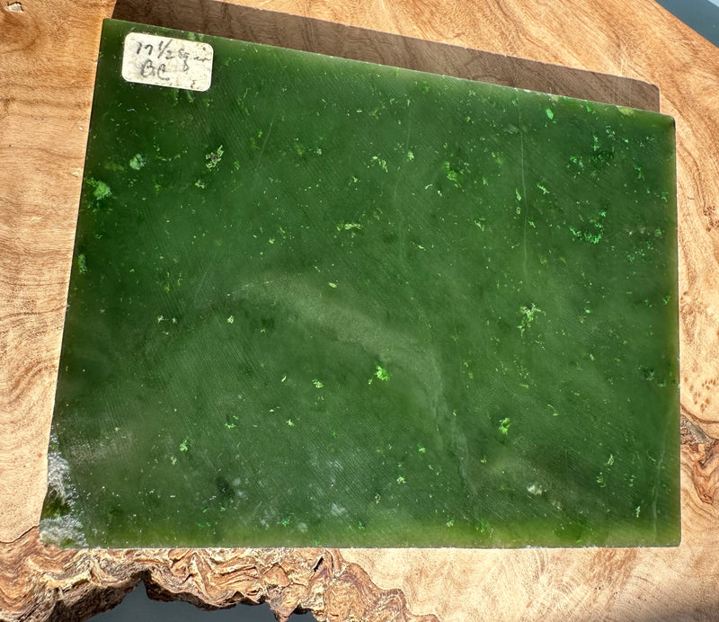 A Grade Canadian Jade Slab, 235grams