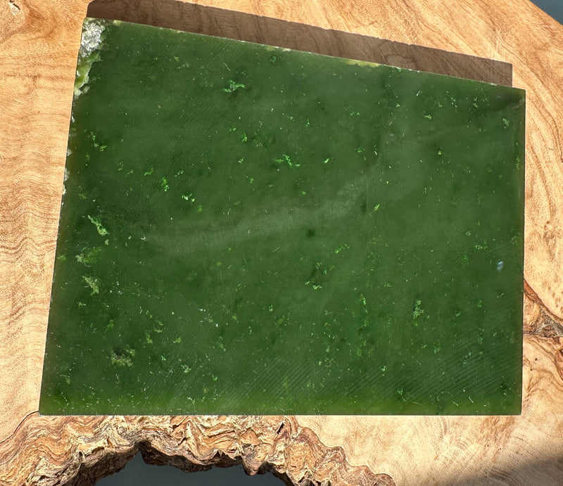 A Grade Canadian Jade Slab, 235grams