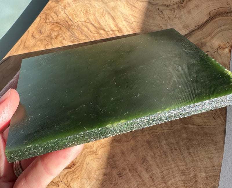 A Grade Canadian Jade Slab, 235grams