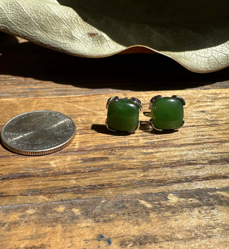 Canadian Jade Earrings, 3224
