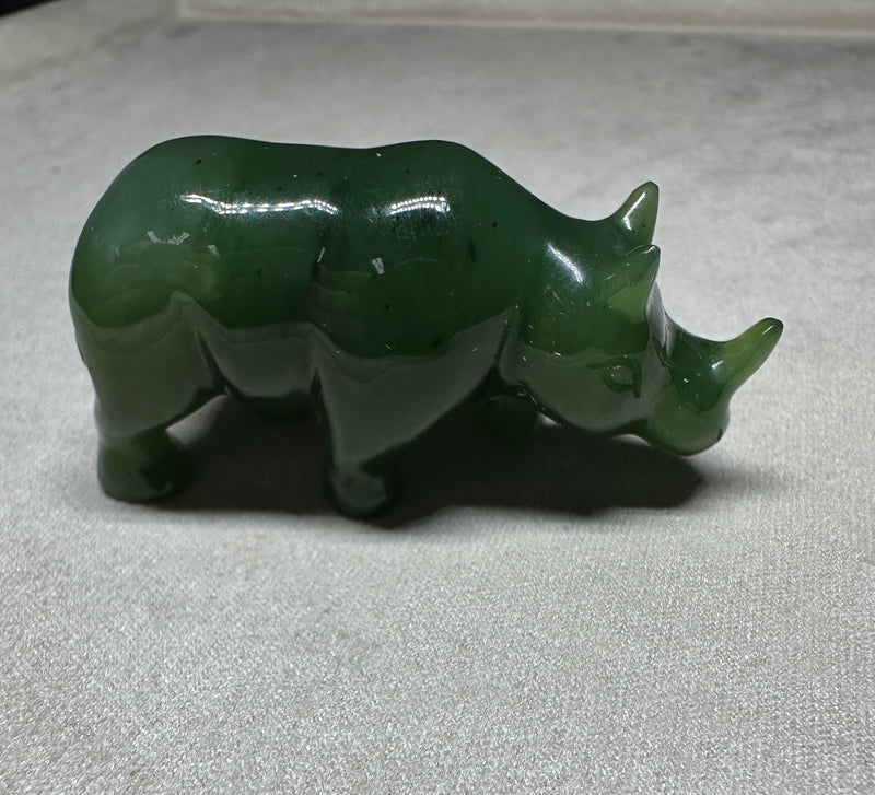 Canadian Jade Rhinoceros, 2"*