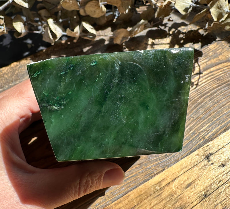 Jade Ingot, 4.25"* (sold as is)