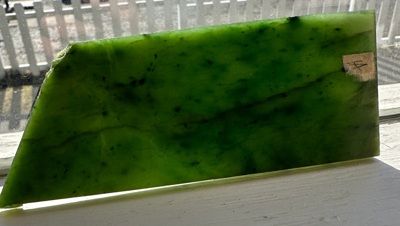 A Grade Canadian Jade Slab, 180grams