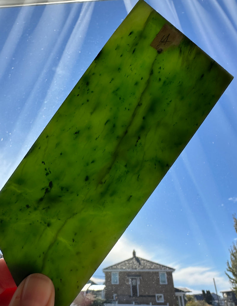 A Grade Canadian Jade Slab, 180grams
