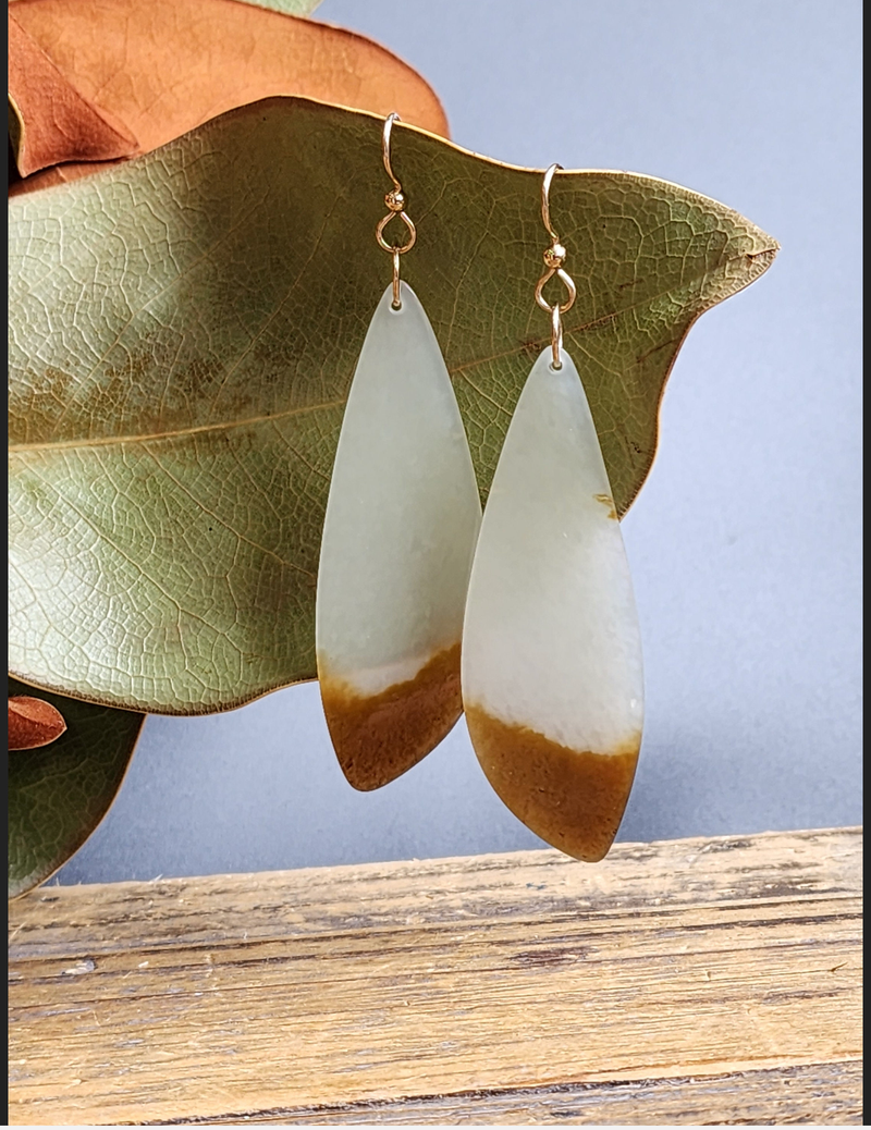 Siberian Long Drop Earrings, 66mm