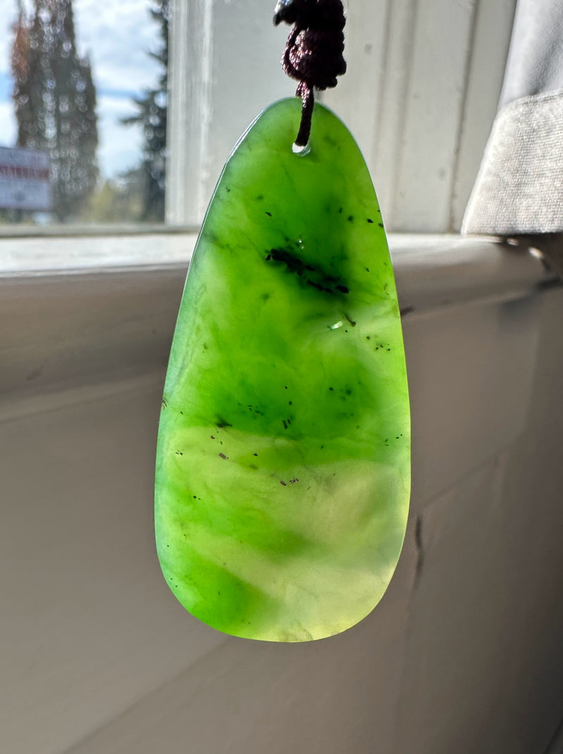 A Grade Jade Guanyin Pendant*