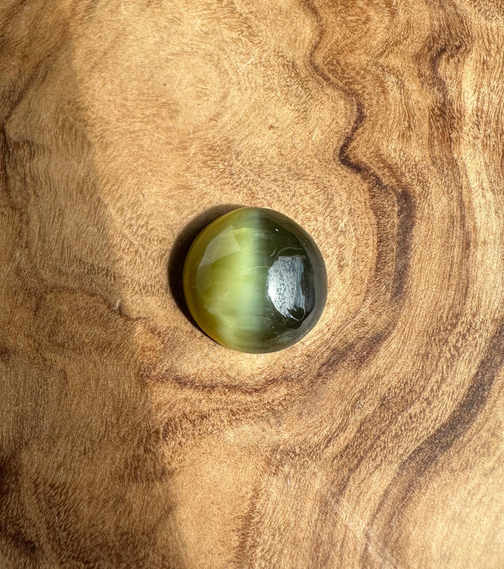 Siberian Cats Eye Cabochon - 11 mm - Only the 1