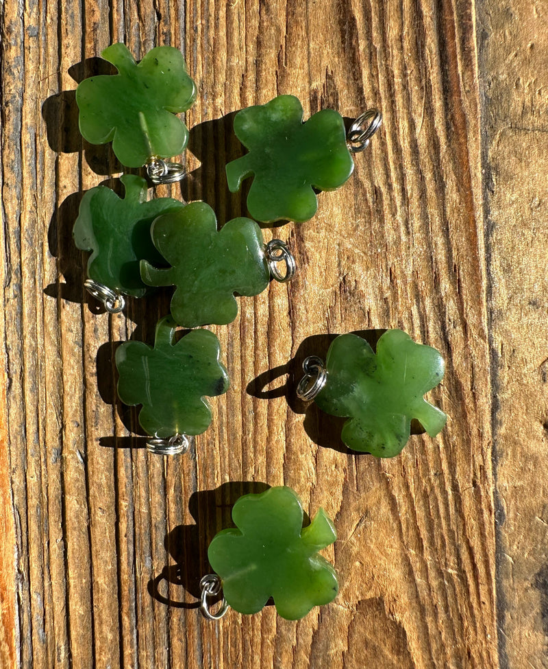 3 Leaf Clover Charm/Pendant, 16MM