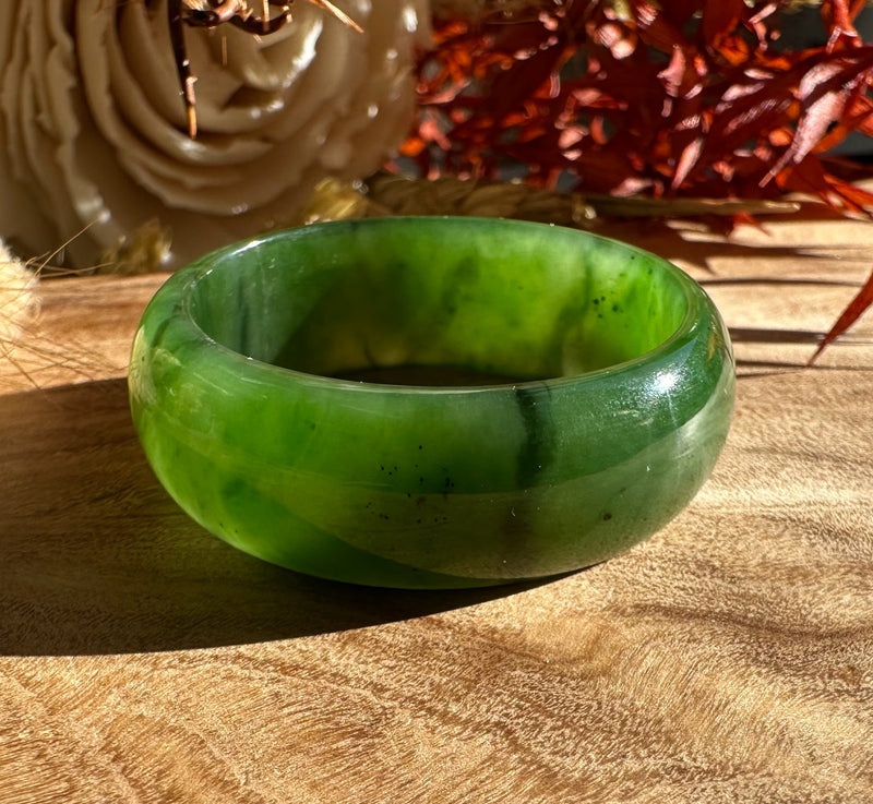 A Grade Canadian Jade Ring - 29mm*