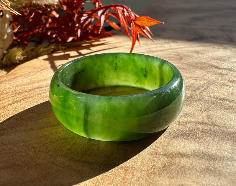 A Grade Canadian Jade Ring - 29mm*
