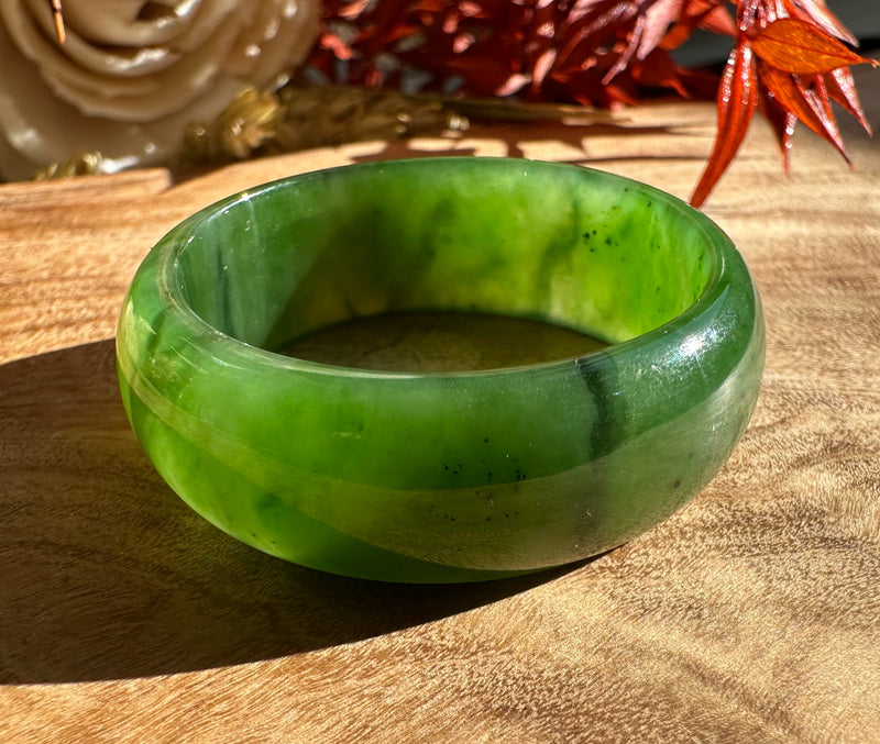 A Grade Canadian Jade Ring - 29mm*