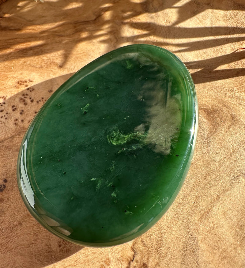 Jade Worry Stone, 2"