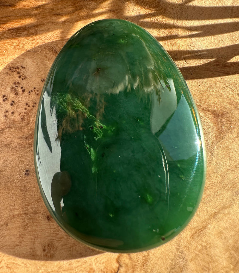 Jade Worry Stone, 2"