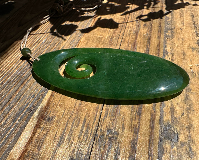 Jade Pendant 85mm, 2696