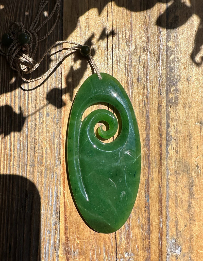 Jade Pendant 85mm, 2696