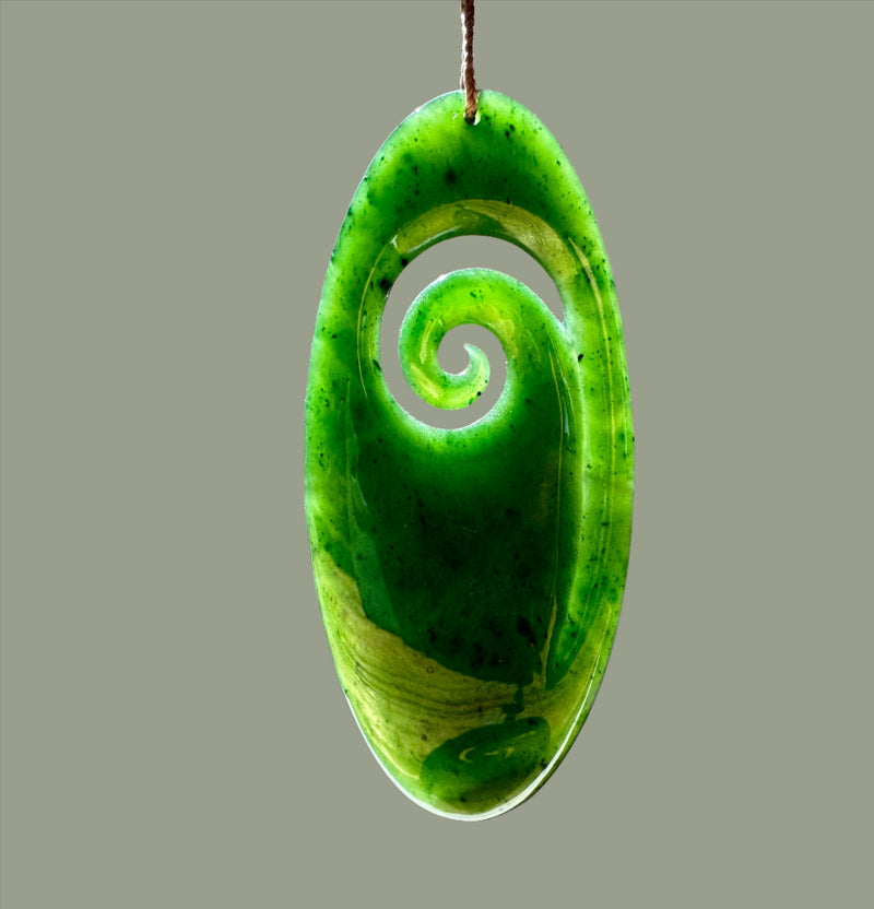 Jade Pendant 85mm, 2696