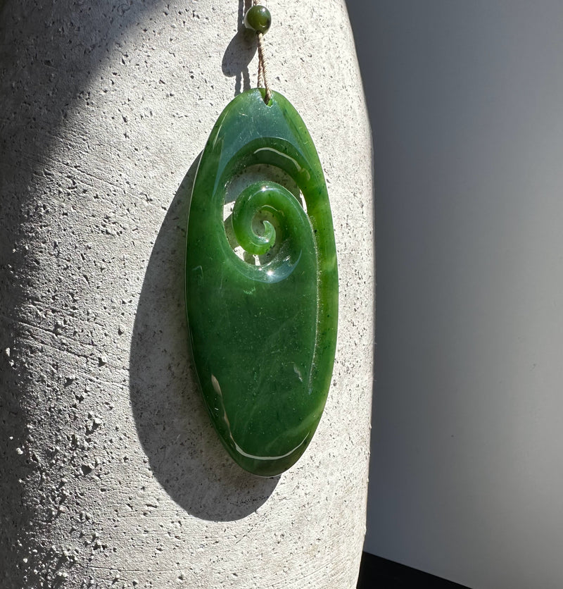 Jade Pendant 85mm, 2696