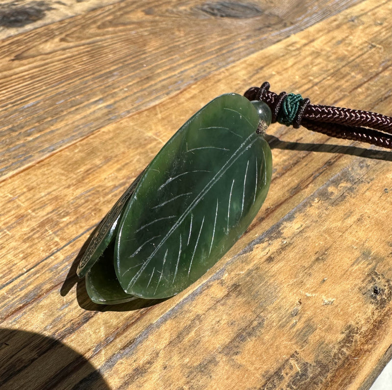 Canadian Jade Cicada Pendant - 54mm*