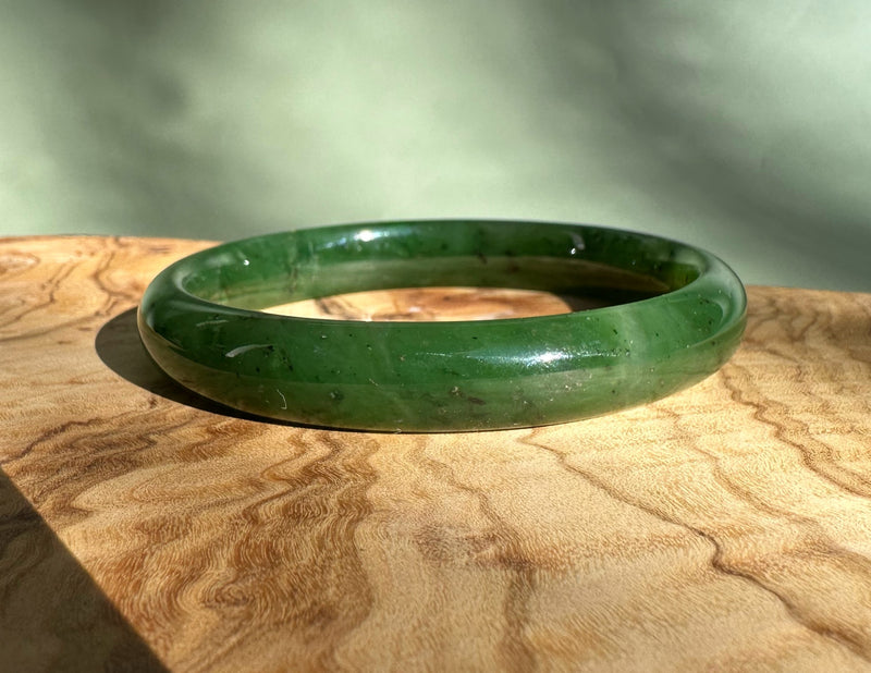 Canadian Jade Bangle 62 x 11mm
