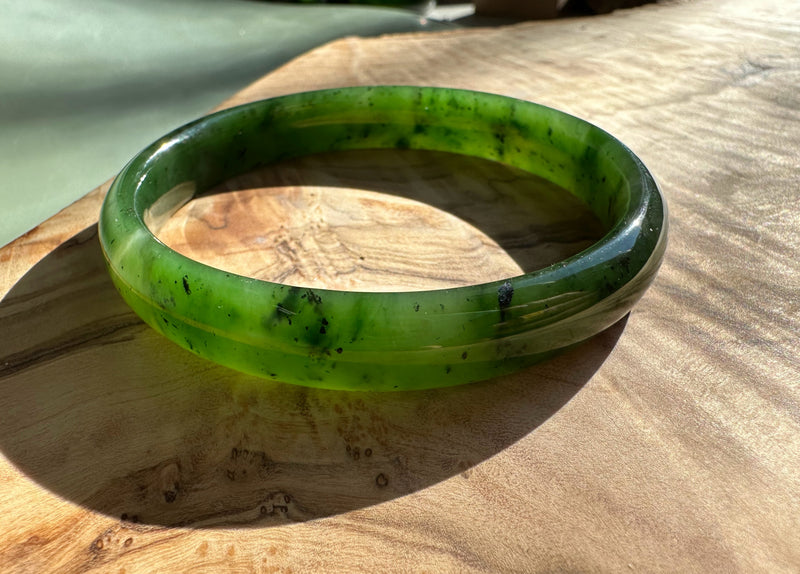 Canadian Jade Bangle 62 x 11mm