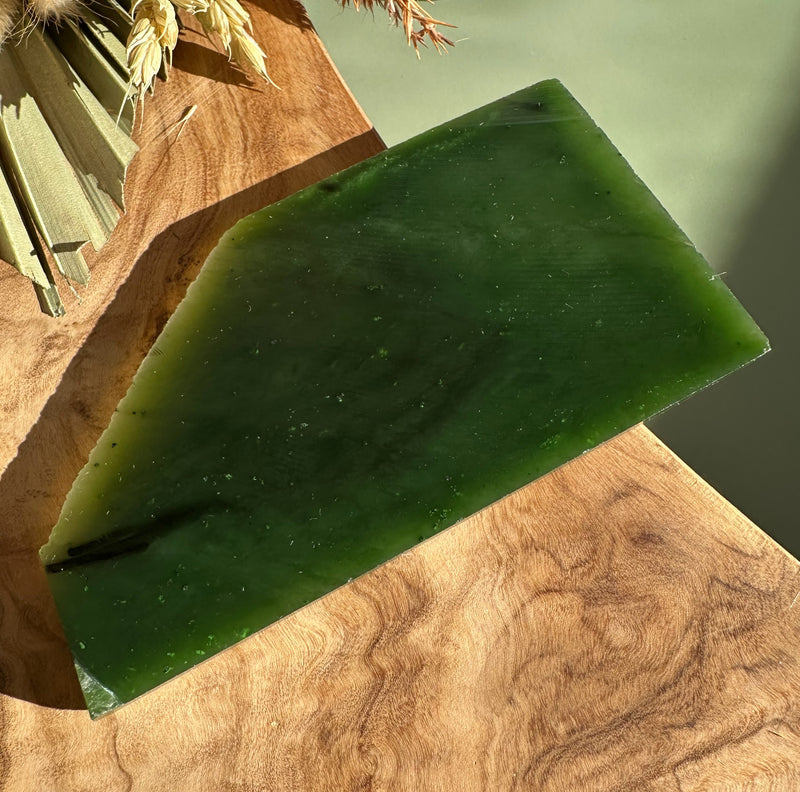 A Grade Canadian Jade Slab, 105Grams