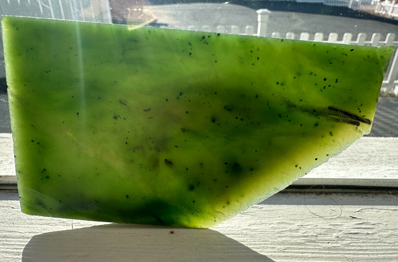 A Grade Canadian Jade Slab, 105Grams