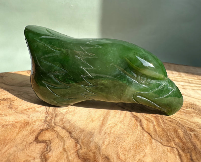Polar Jade Eagle Specimen*