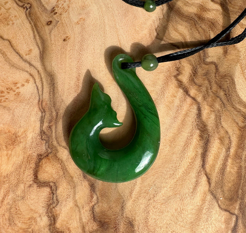 AA Polar Jade Pendant, 35mm*