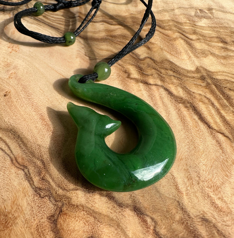 AA Polar Jade Pendant, 35mm*