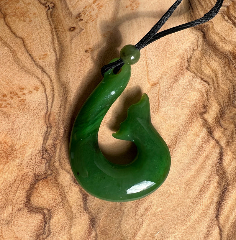 AA Polar Jade Pendant, 35mm*